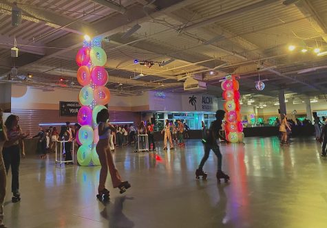 Pinewood Celebrates Homecoming with Disco Roller Skate Party