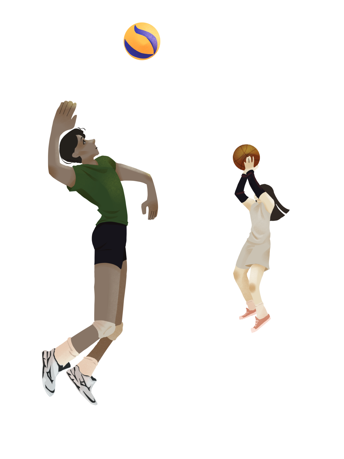 positionen volleyball clipart