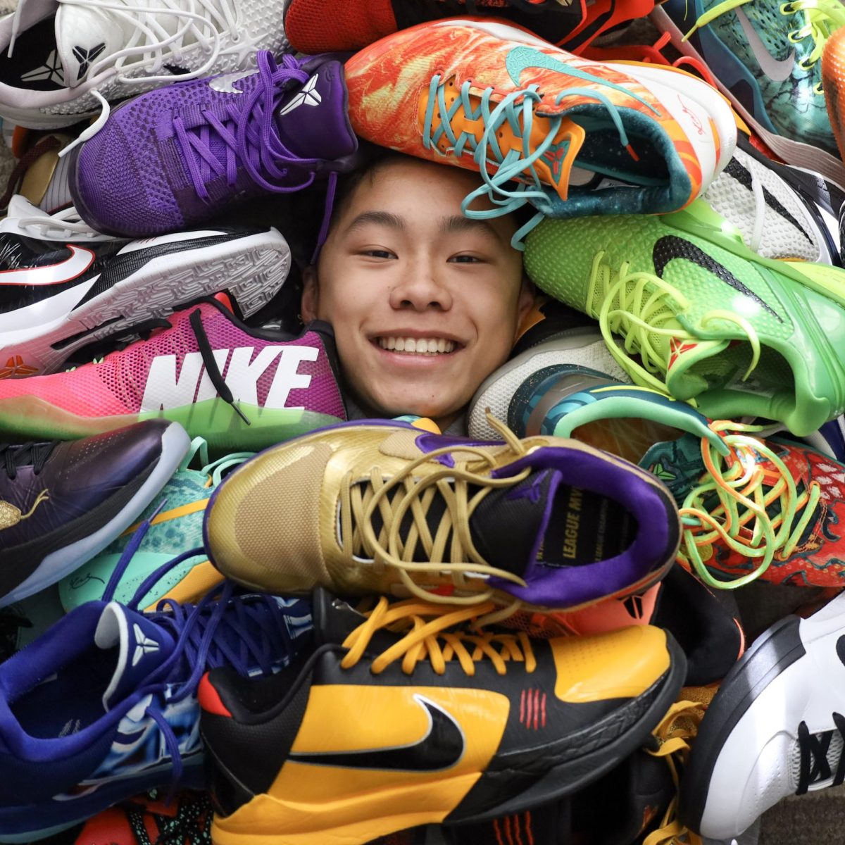 Jordans, Kobes, and More:  Braxton Kimura's Sneaker Collection