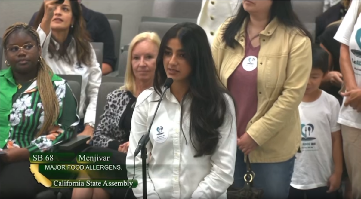 Lara testifies at the California Capitol