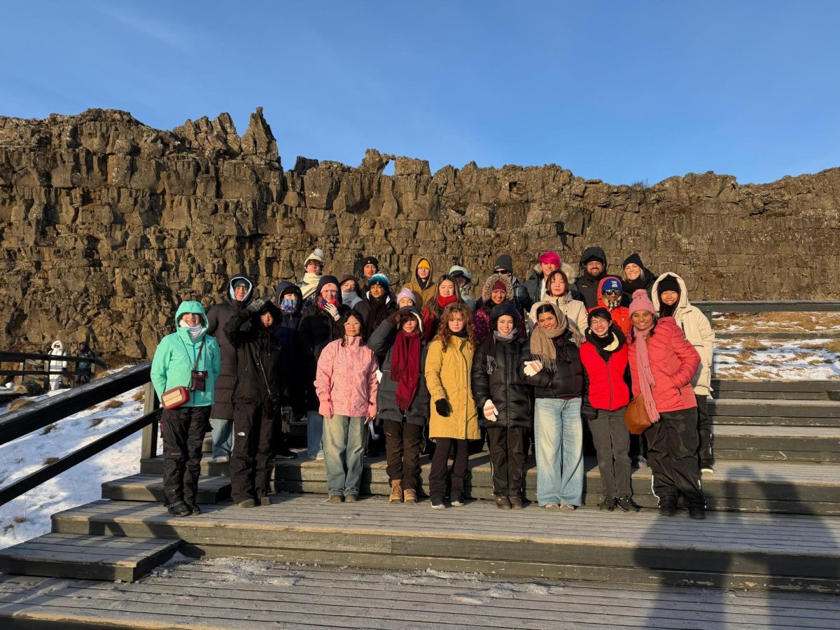 PPA poses at Thingvellir National Park